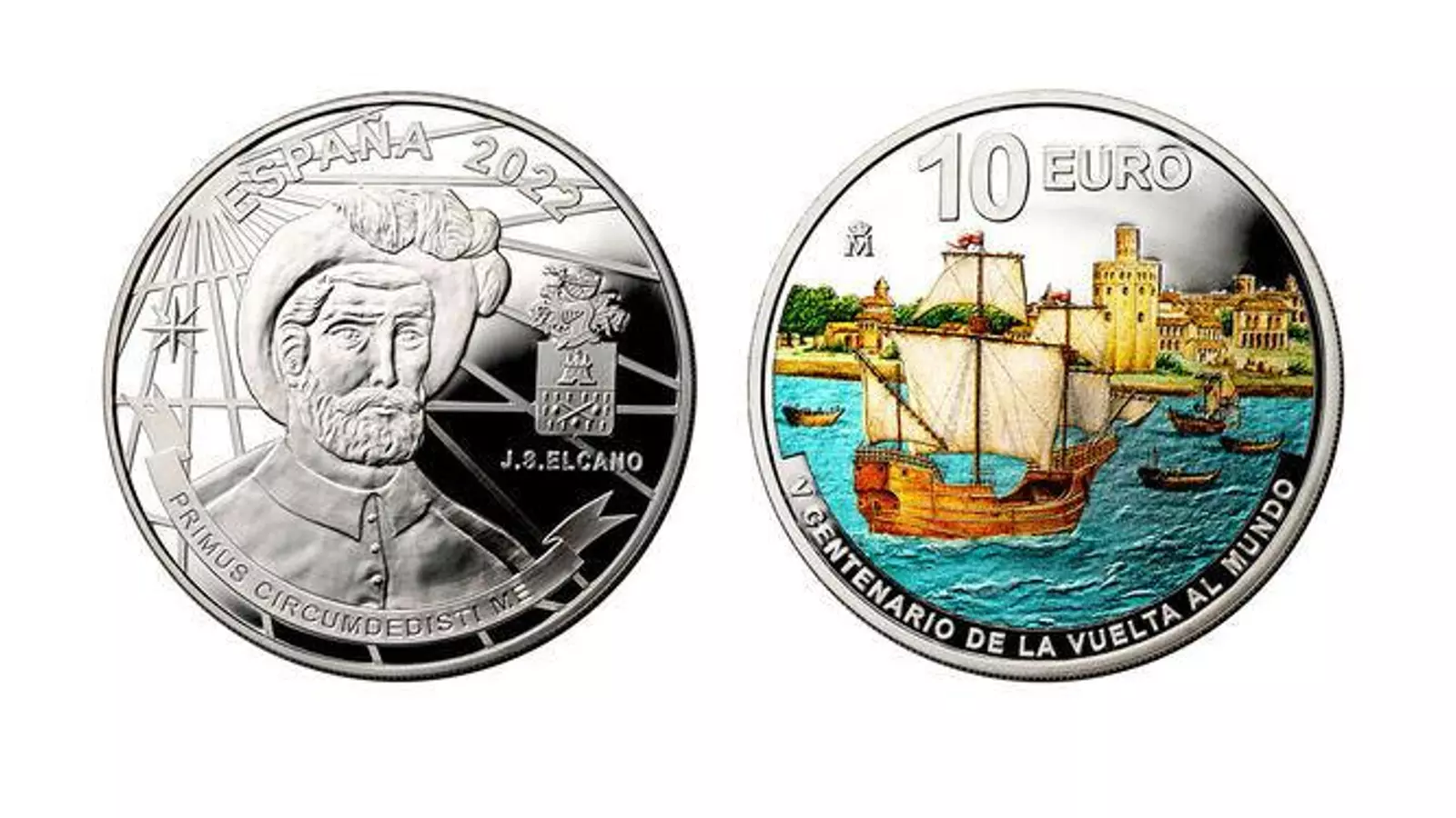 Kolikko, jossa on Espanjan aukion kuva täysvärisenä ja hopeana, voi olla erittäin haluttu keräilykohde.