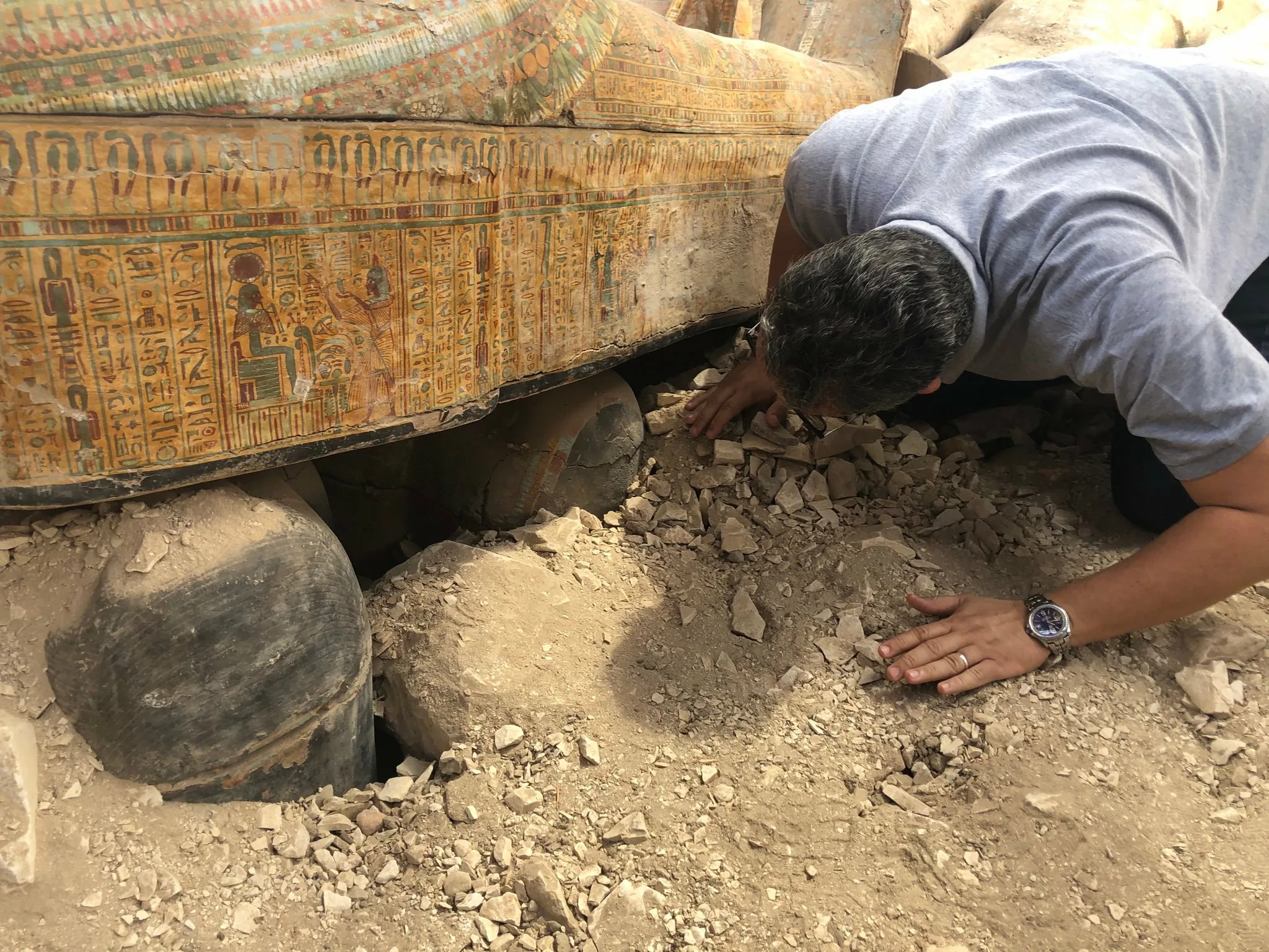Arkeologit ovat onnistuneet tunnistamaan muinaisen Egyptin Kamp 23 -hautakammion haudatun henkilön.