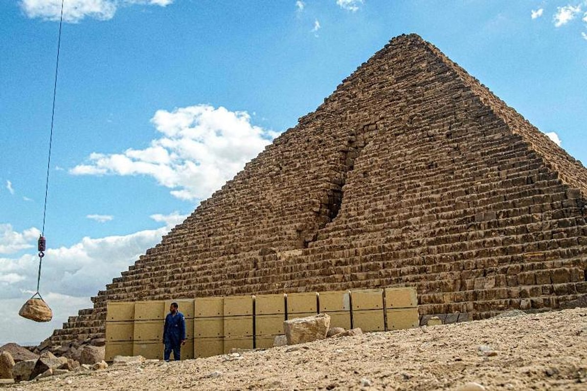 Tutkimus osoittaa, että Egyptin pyramidit saatettiin rakentaa hydraulisella järjestelmällä