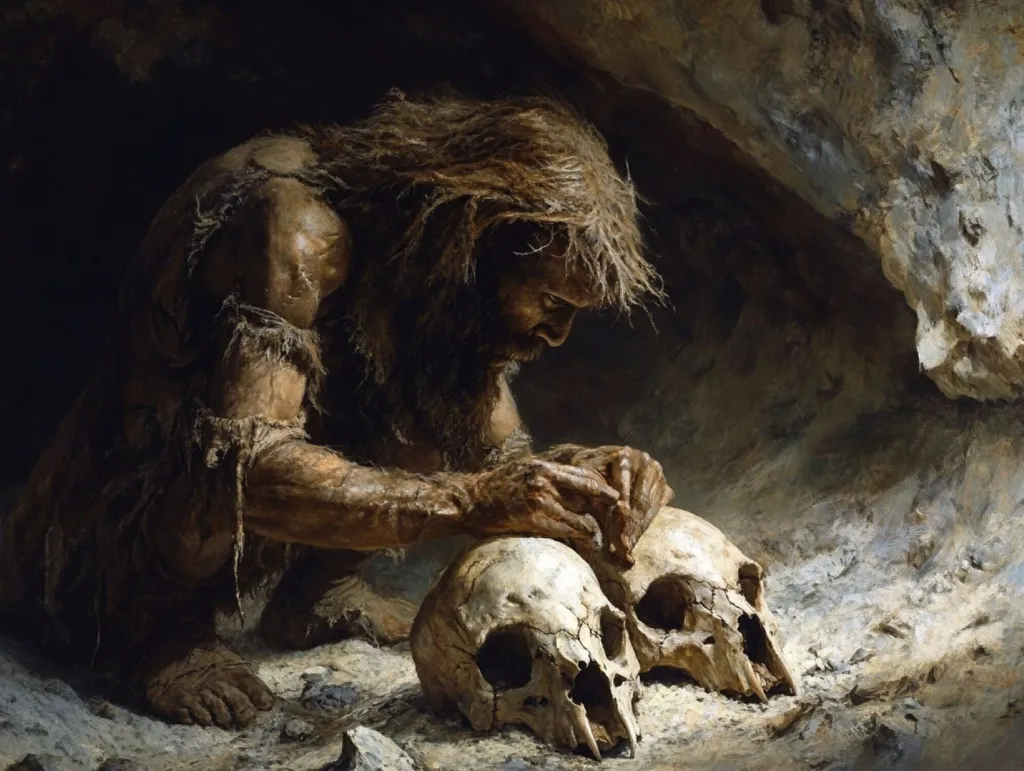 Meillä on uutta tietoa neandertalilaisten rituaalisesta käyttäytymisestä: Des Cubiertan luolasta (Madrid) on löydetty tarkoituksellisesti kerättyjä eläinten kalloja.